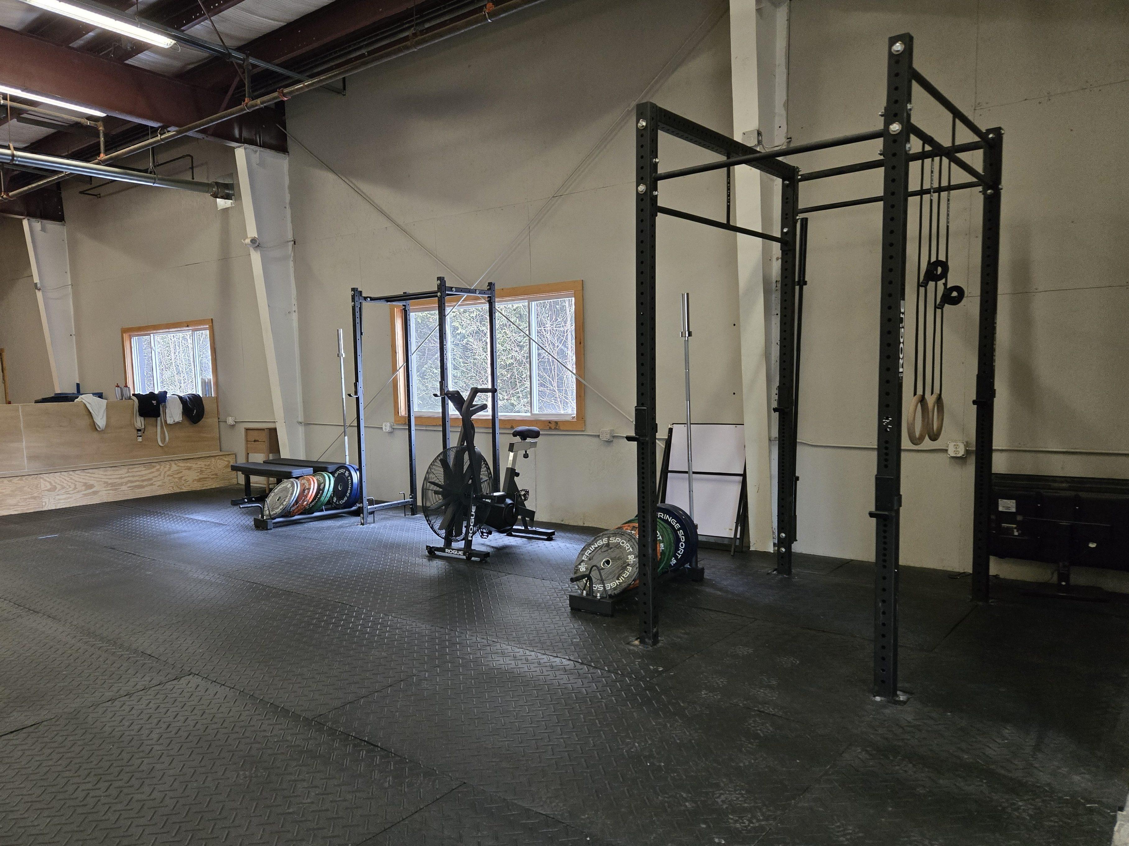 Indoor gym space